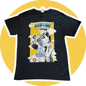 Halifax Maritime Tattoo Festival // Black T-Shirt // Unisex